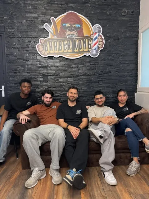 L'équipe Barber Kong